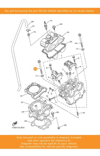 Yamaha bolt flange - bolt,,