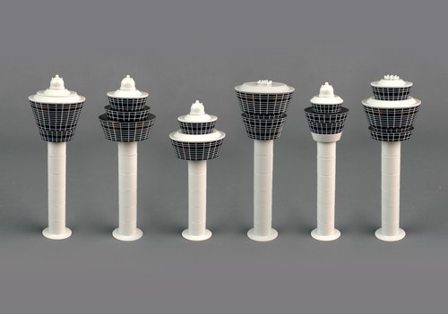 Herpa airport tower set 28 - tower, (28