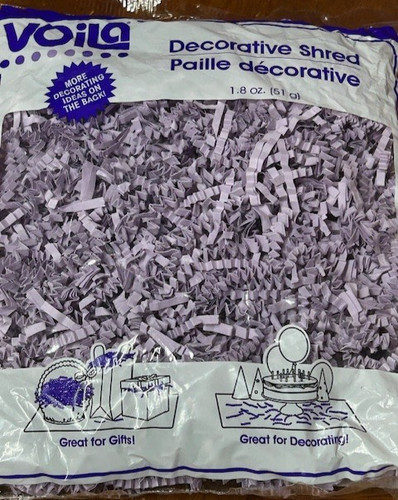Light purple crinkle paper - purple,