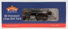 31-977 Bachmann OO Gauge Standard Class 3MT 2-6-2T 82016 - Early BR Lined Black