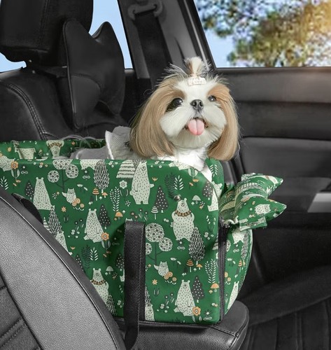 Dog car seat for - seat, center