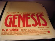 GENESIS ORIGINAL POSTER TOUR