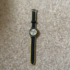Swatch - Laser Light Irony YCS503 Chronograph Watch Yellow Black  AG 2007 Chrono