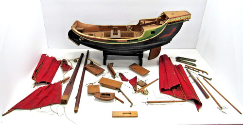 Vintage wooden scale model - wooden,