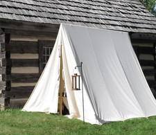 Military tent reenactment - tent,