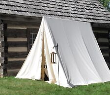 military a tent reenactment