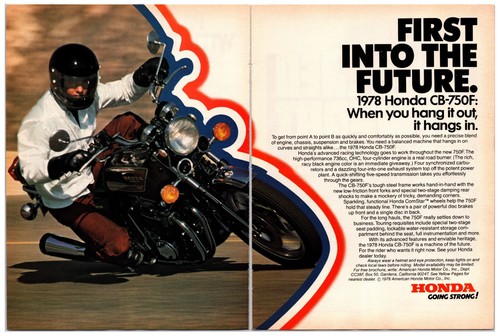 1978 honda 750f motorcycle - honda,