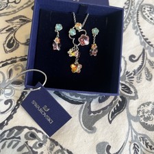 Swarovski Necklace And Earring Set 