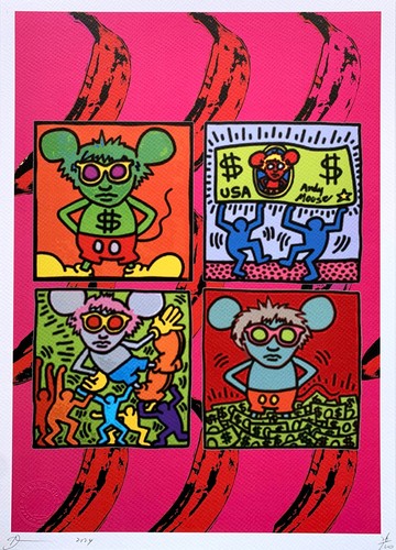 Death nyc haring original - death,