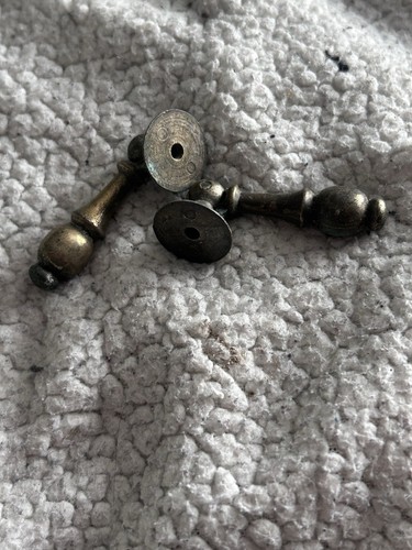 Vintage antique brass drop - vintage,