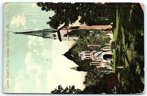 Stone chapel drury college - stone,