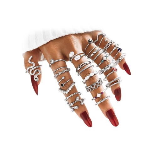 Gold boho sparkle knuckle - sparkle,