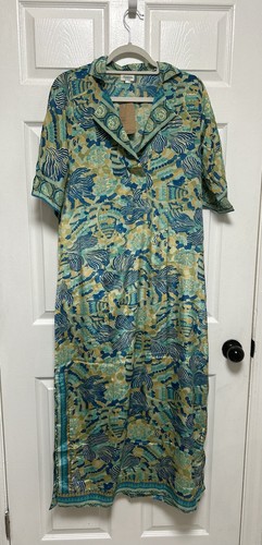 Kaftan maxi silky - silky, short