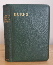 1936 THE POETICAL WORKS OF ROBERT BURNS BY ROBERTSON POEM POETRY AULD LANG SYNE
