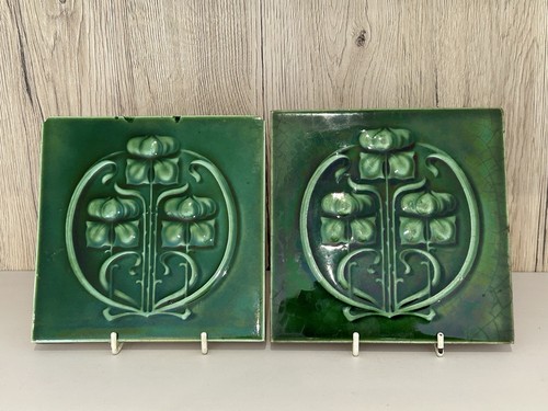 Pair antique art nouveau - of,