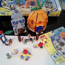 LEGO 3818 Bikini Bottom Undersea Party SpongeBob Squarepants Set & instructions 