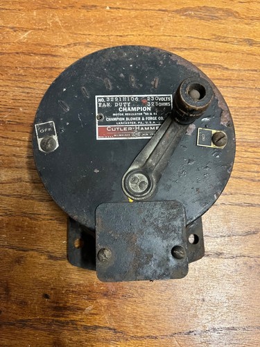 Vintage cutler hammer - cutler,