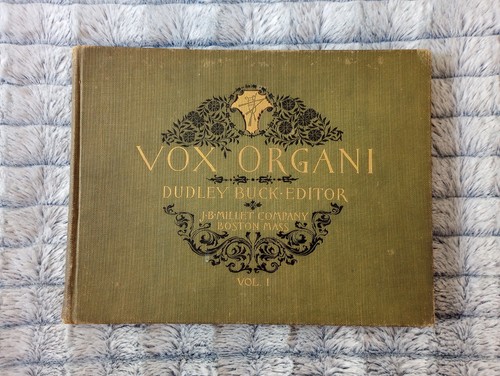 Antique 1896 organ music - 1896,