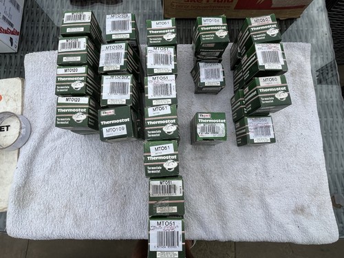 Job lot car thermostats - lot,