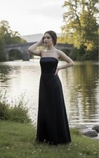Statement Gown: Timeless Black
