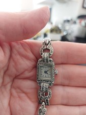 Vintage Ladies Marcasite Watch