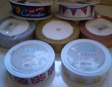 Metallic / Union Jack Ribbons