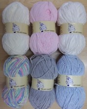 Woolyhippo Velvet Chunky Baby Soft Yarn Polyester Chenille Knitting Wool  100g