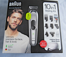Braun All-in-one Trimmer 7,   10-in-1 Styling Kit for Men    No- MGK7221