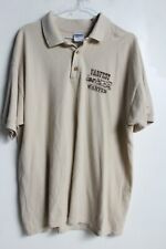 Mens Novelty Wanted VW Poster Polo Top - Size L Large (f47)