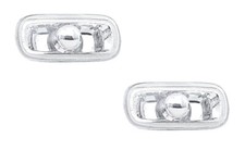 Crystal Clear Indicator Pair  TYC Fits AUDI A3 Sportback A4 Avant A6 8E0949127