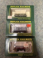3 x Replica Railways OO Gauge Wagons 13205,13301,13303
