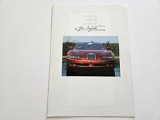 BUGATTI EB112 SALES BROCHURE