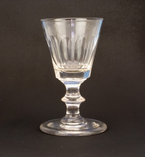 Antique georgian glass petal - -,