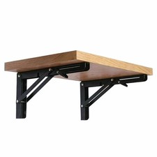 2Pcs Folding Shelf Brackets