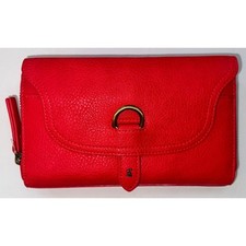 Joules Zip Round Flap Purse ~