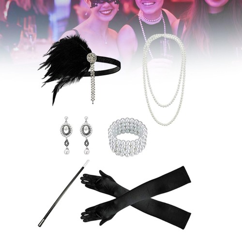 Women 1920s accessories set - accessories,
