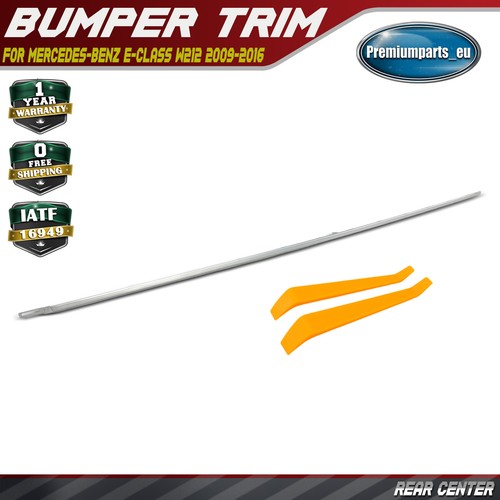 Rear center chrome - chrome, bumper