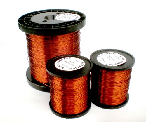 Enamelled copper winding - copper,