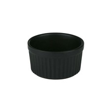 Black Stoneware Ramekins Set