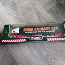 Corgi ERF Curtainside Trailer Eddie Stobart Ltd 1:64 Scale Boxed Ref 59502 Truck