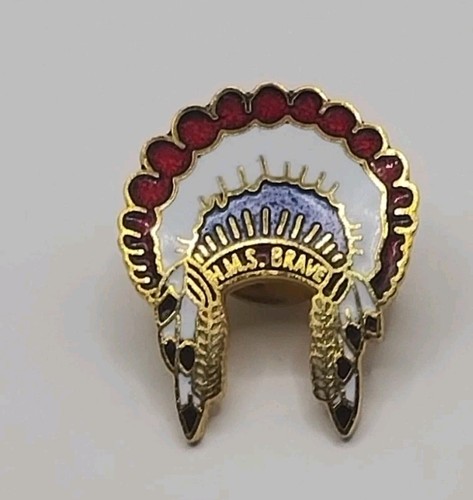 Hms brave indian head dress - hms,