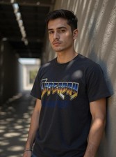 Superdry Mens Rock Graphic Band T-Shirt 70s vintage Tour Design tee Crew Neck