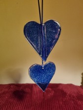 Blue glass sliding - blue,