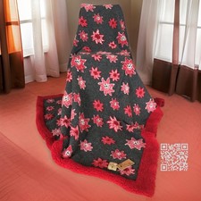 High Quality Jacquard Virgin Wool Blanket Snuggle Blanket by Valentino Pucci 🇮🇹