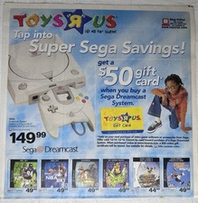 Toys R Us Dreamcast Ad Dec