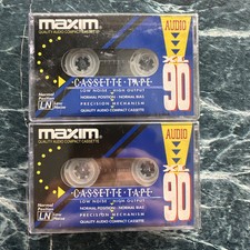 Maxim xl90 audio cassette tape - xl90,