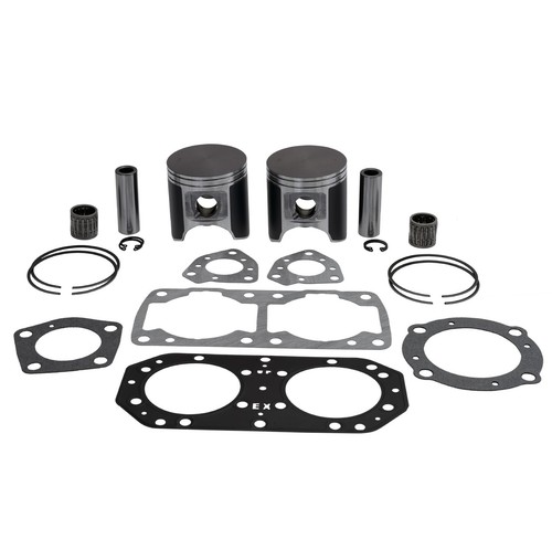 Kawasaki 750 top end piston - top,