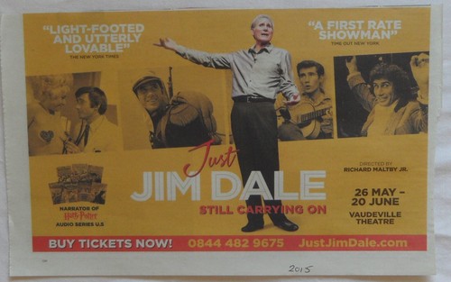 Jim dale still carrying - on,