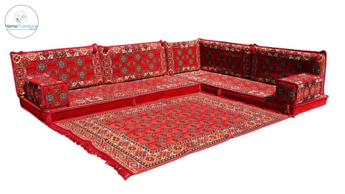 Shaped floor couch arabic - shaped,