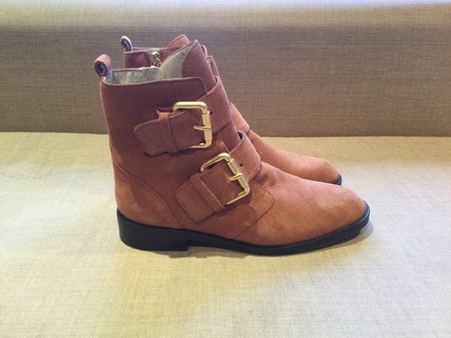 Boden tan suede low heels - tan,